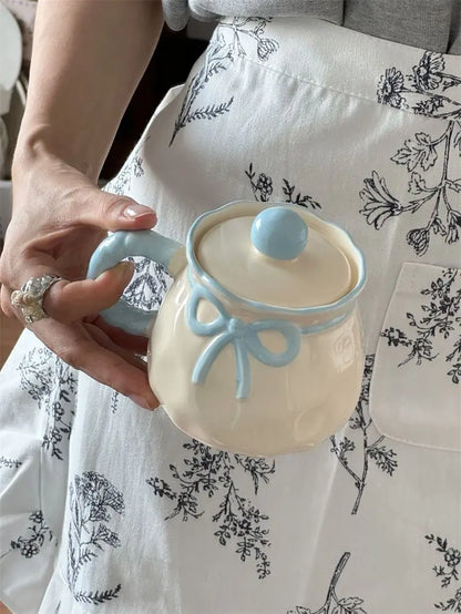 Cute Pink Relief Bow