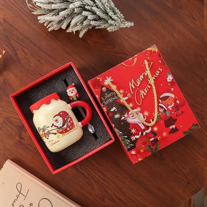 Santa Claus with Spoon/Straw