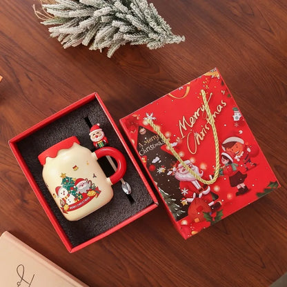 Santa Claus with Spoon/Straw